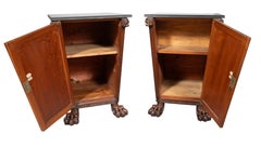 Pair Of Regency Mahogany Side Cabinets