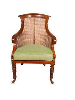 Pair Of Regency Mahogany Tub Chairs