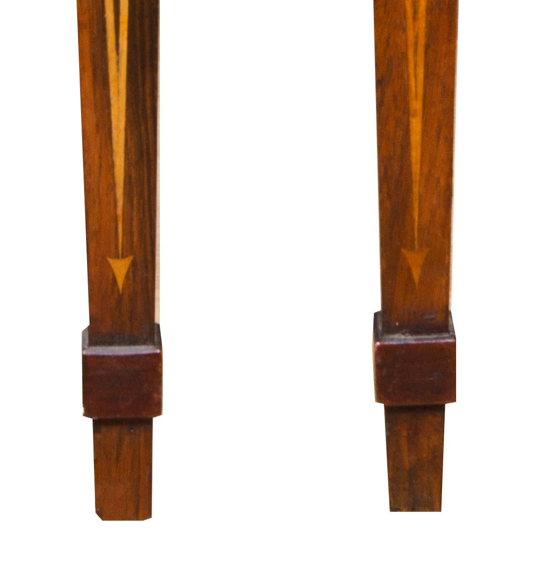 Pair of Regency Rosewood and Satinwood Games Tables 15