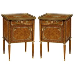 Pair of Regency Style Bedside Tables