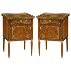 Pair of Regency Style Bedside Tables