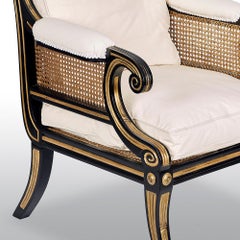 Pair of Regency Style Bergères