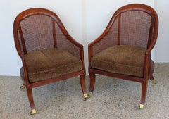 Pair of Regency Style Chairs by Baker