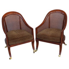 Pair of Regency Style Chairs by Baker