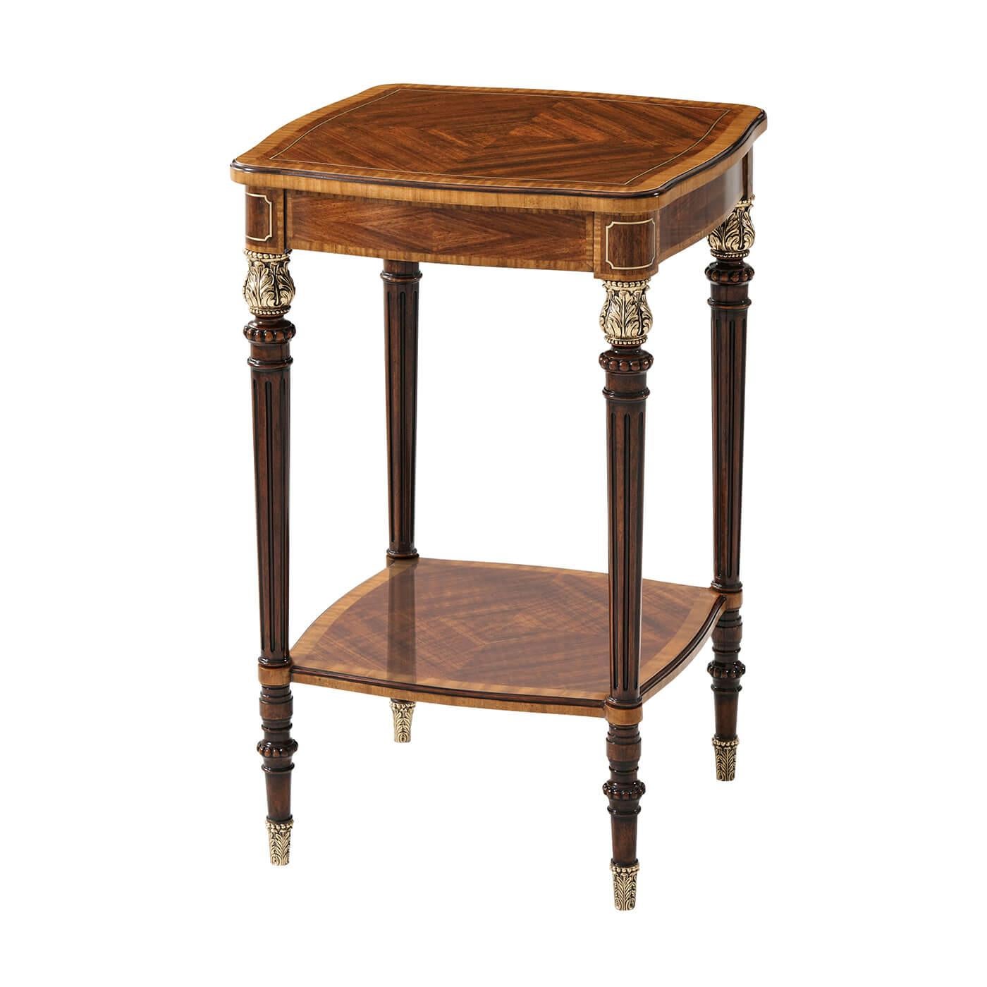 Pair of Regency Style End Tables In New Condition For Sale In Westwood, NJ