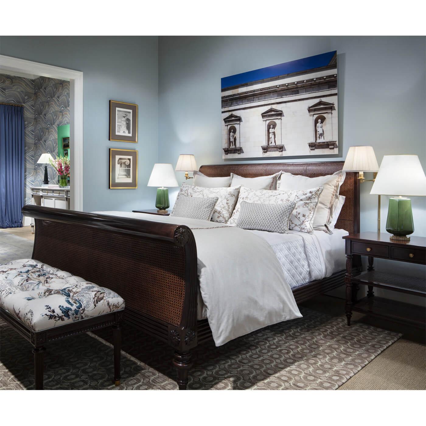 Pair of Regency Style Nightstands In New Condition For Sale In Westwood, NJ