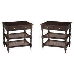 Pair of Regency Style Nightstands