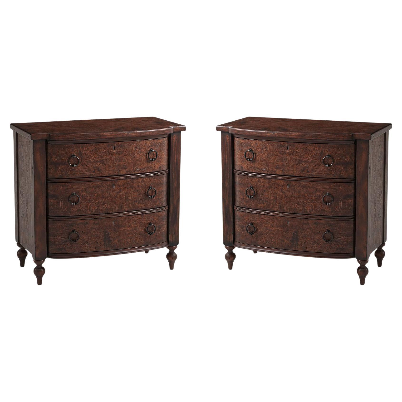 Pair of Regency Style Nightstands