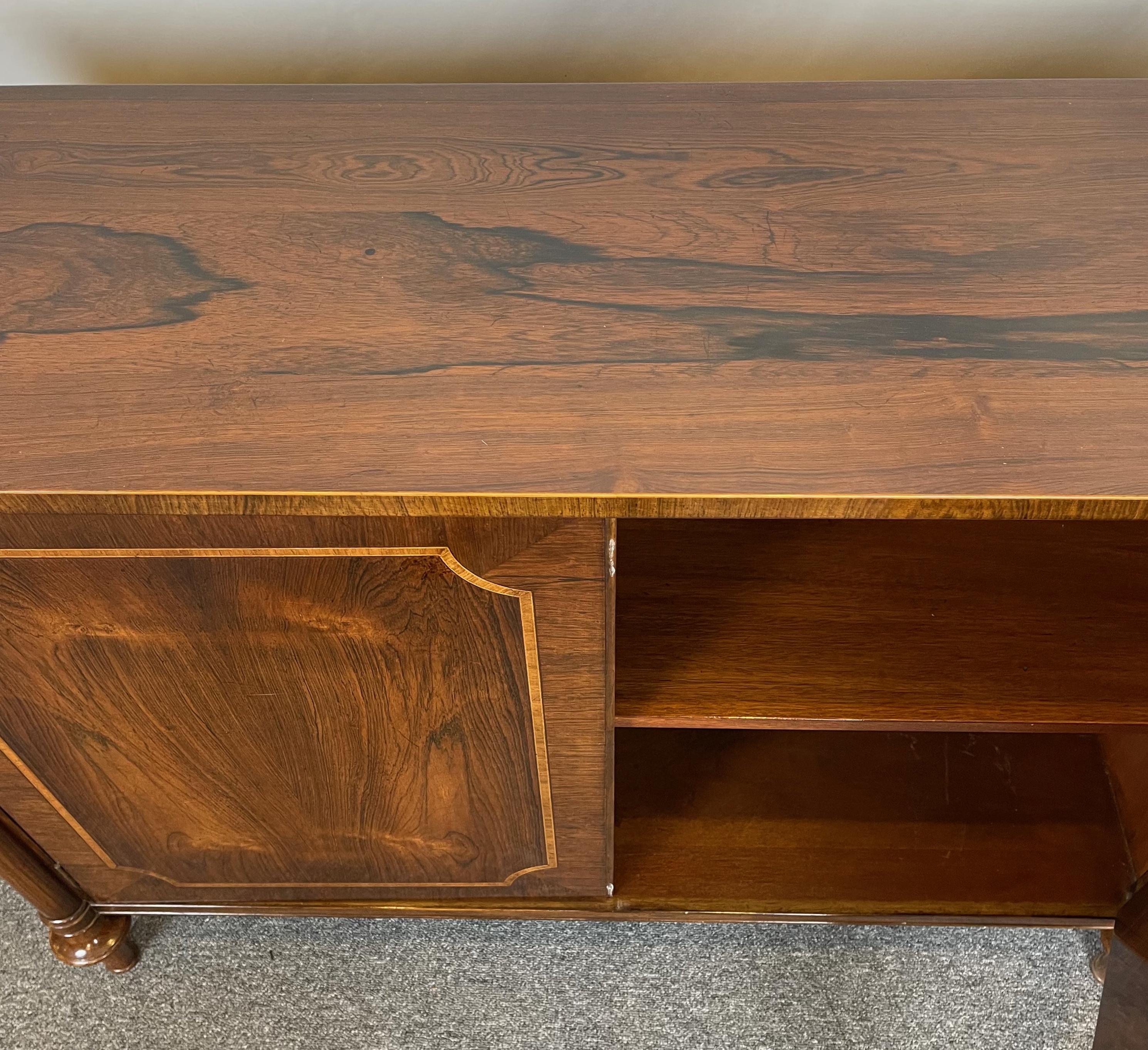 Pair of Regency Style Rosewood Cabinets 5