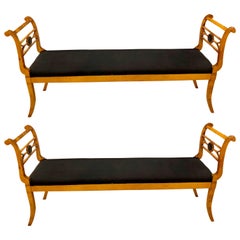 Hollywood Regency Ottomans and Poufs