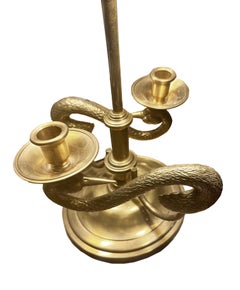Pair of Regency Swan Lamps