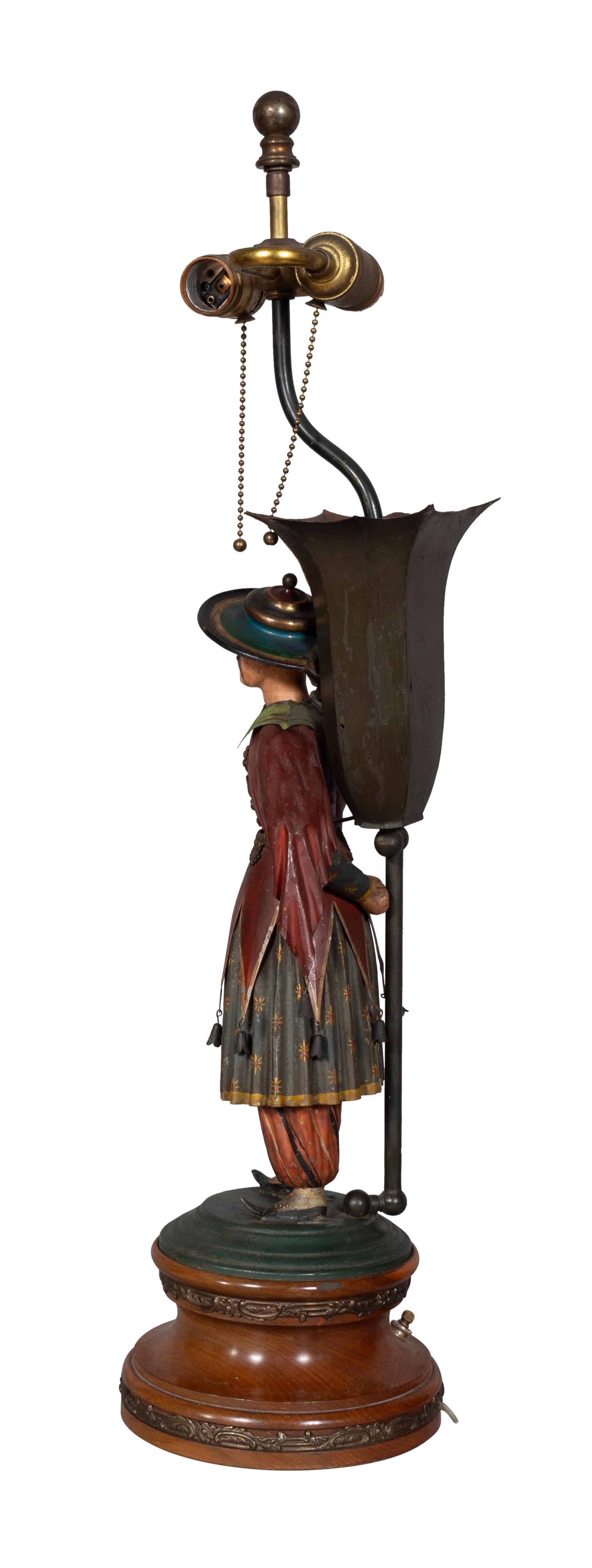 Paire de lampes de table figuratives en tôle de style Régence « Brighton Pavillion » en vente 10