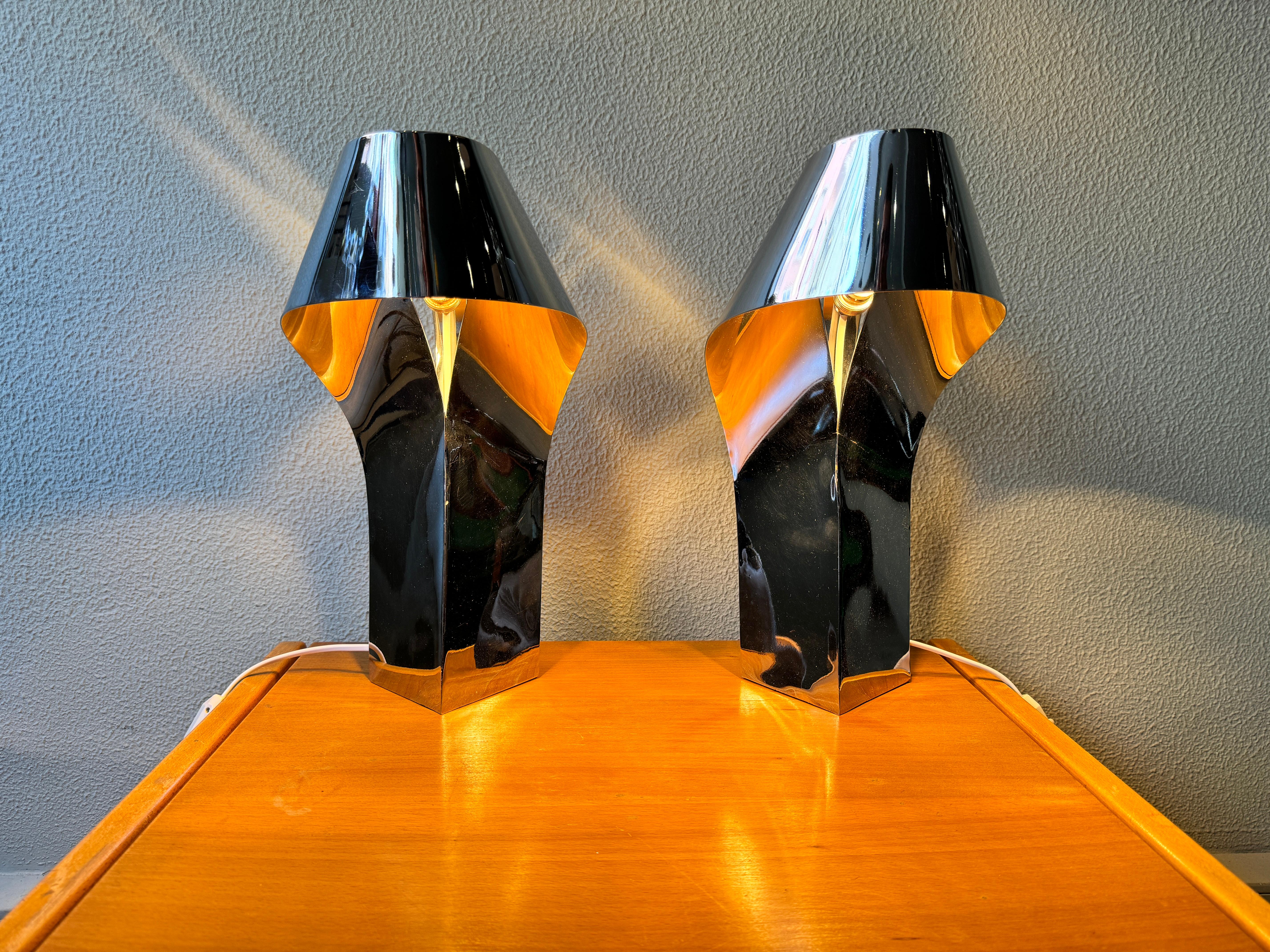 Late 20th Century Pair of Reggiani Table Lamps 1970's
