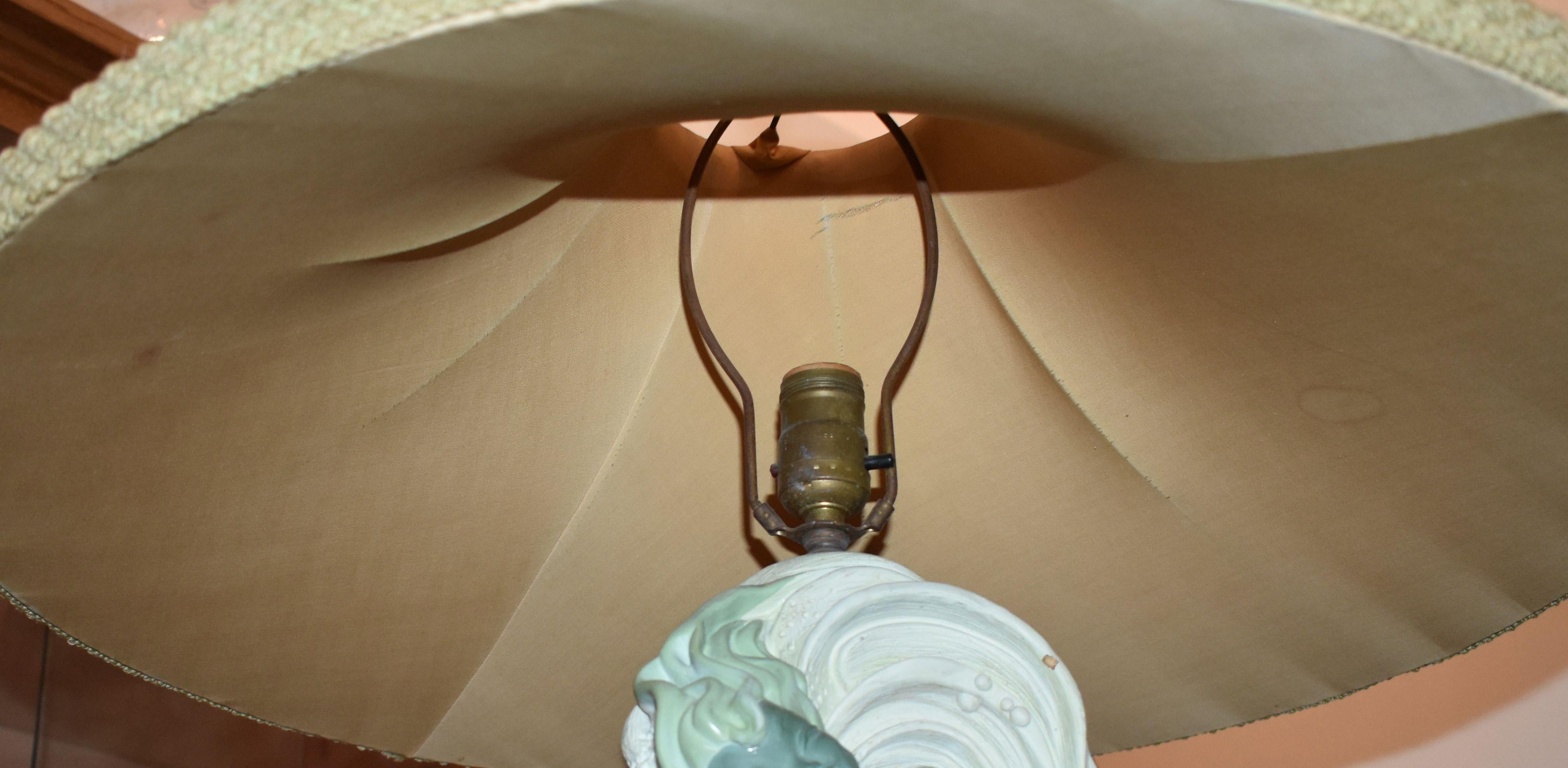 Pair of Reglor of California Lamps with Original Shade 6