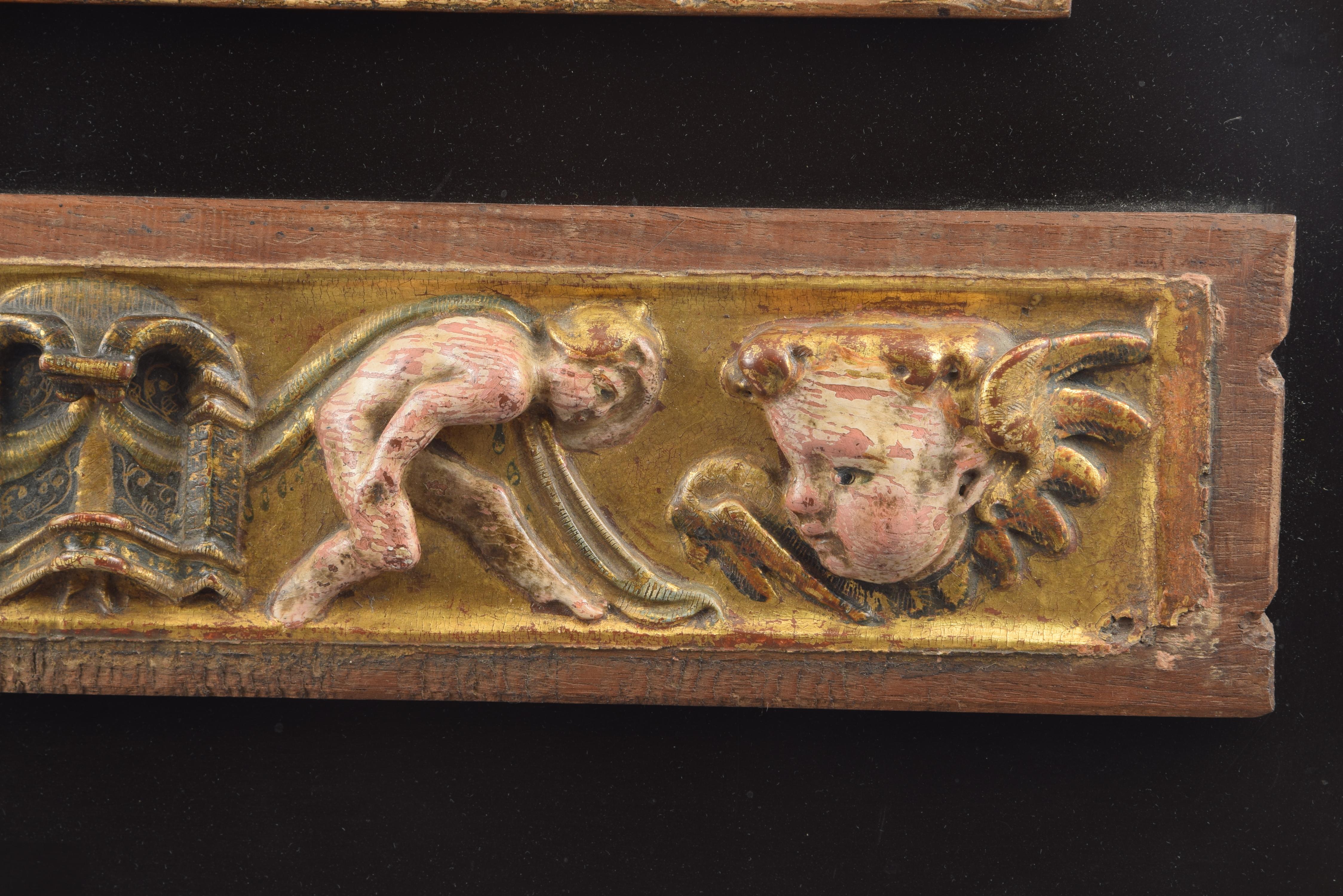 Pair of Reliefs, Castillian School, Spain, 16th Century In Good Condition For Sale In Madrid, ES