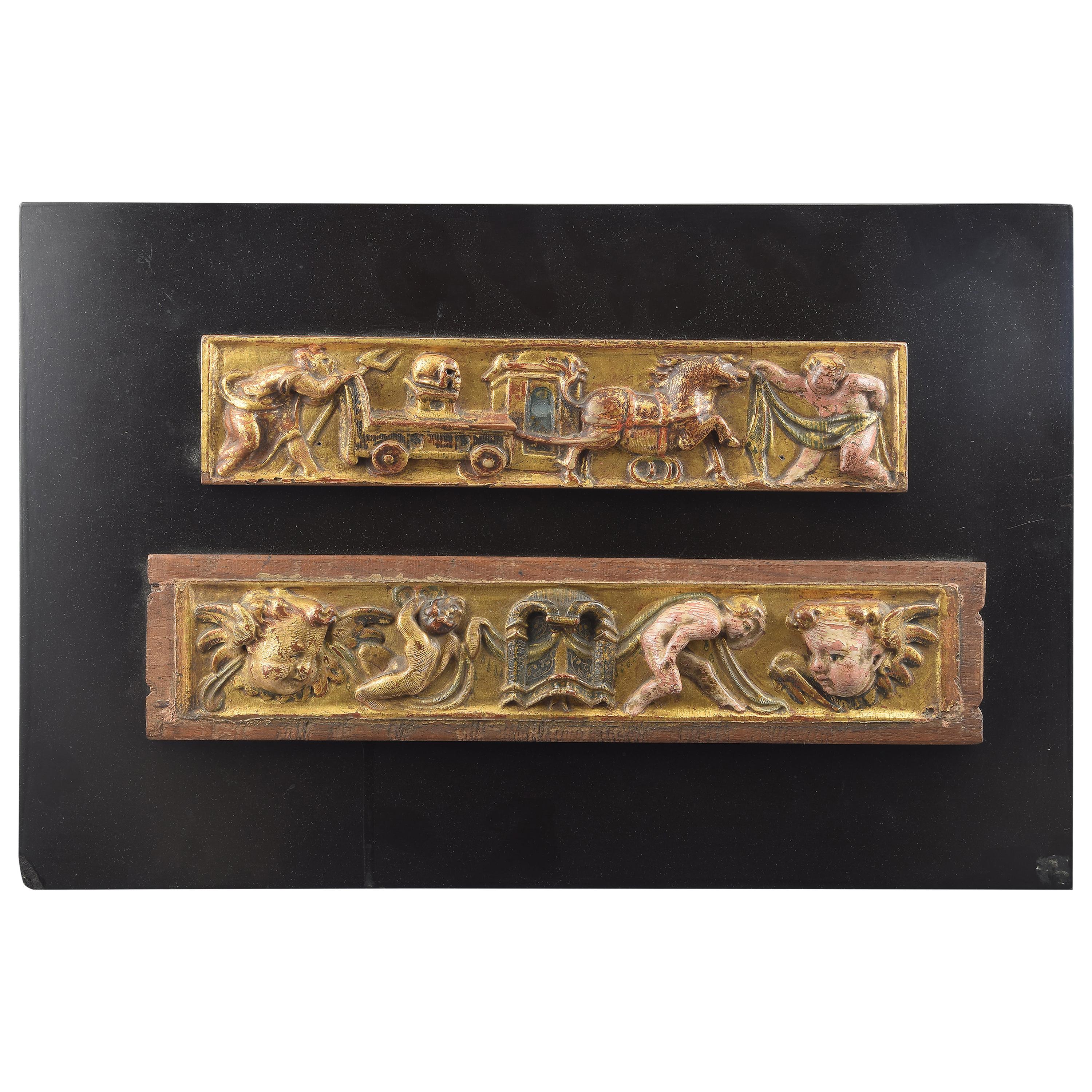 Pair of Reliefs, Castillian School, Spain, 16th Century