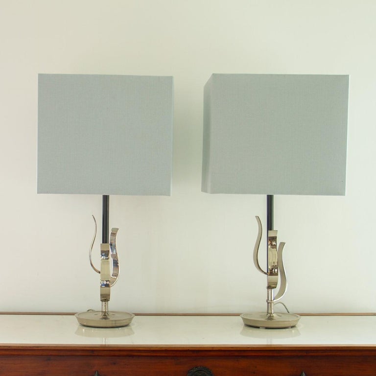 Pair of Rembrandt Designed Lamps, 1950s In Good Condition For Sale In Donhead St Mary, Wiltshire
