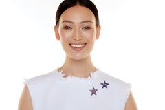 Pair of René Boivin “Etoile de Mer” Sapphire and Tourmaline Brooches