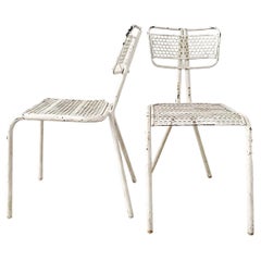 Pair of Rene Malaval "Radar" Chairs