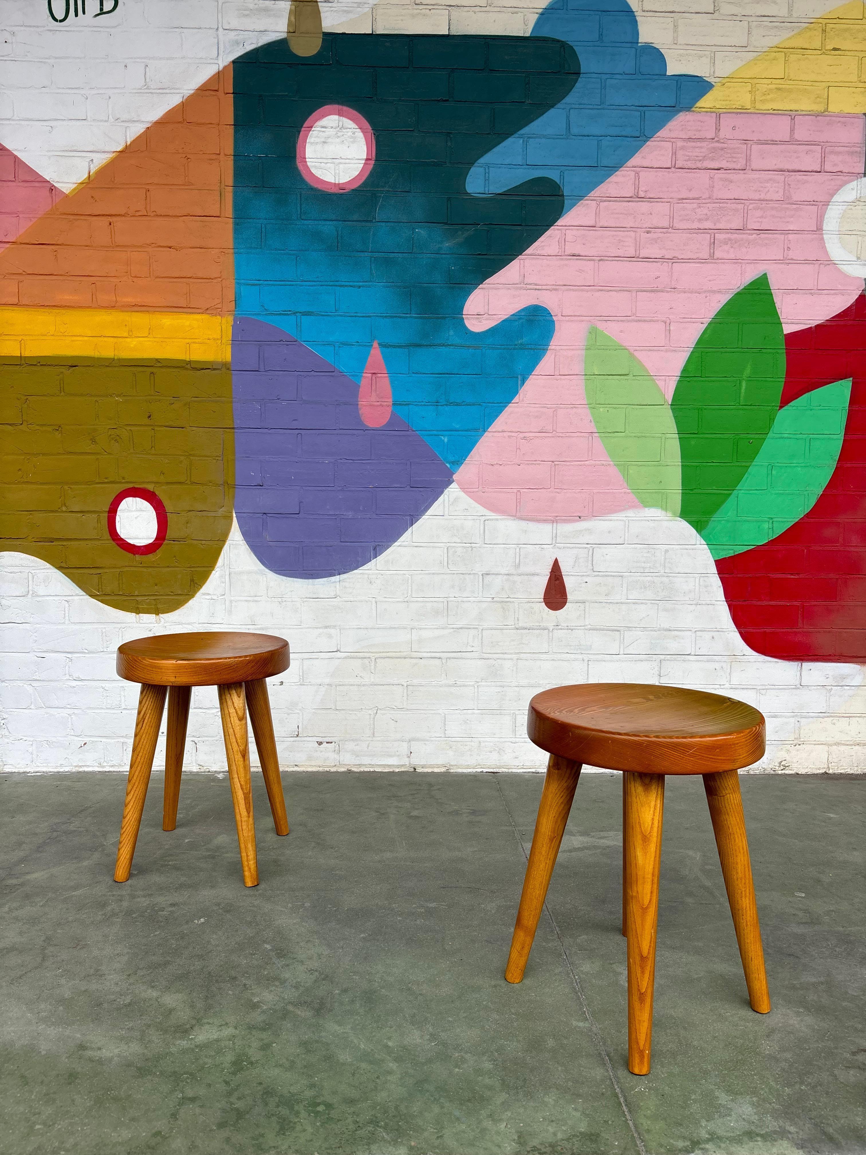 Paar Hocker von René Martin im Angebot 5