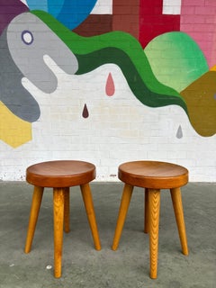 Pair of René Martin Stools