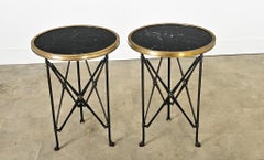 Pair of Reproduction Empire Revival Gueridon Tables