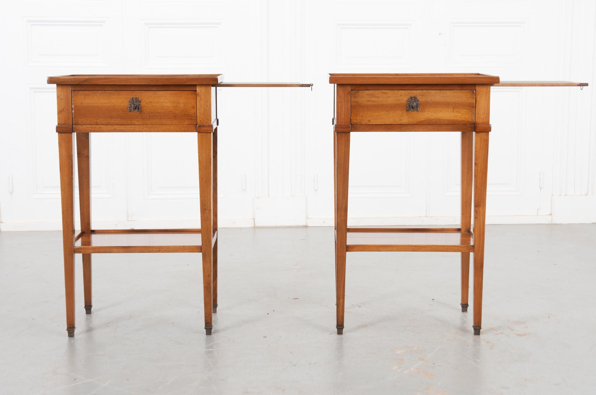 Directoire Pair of Reproduction French Side Tables