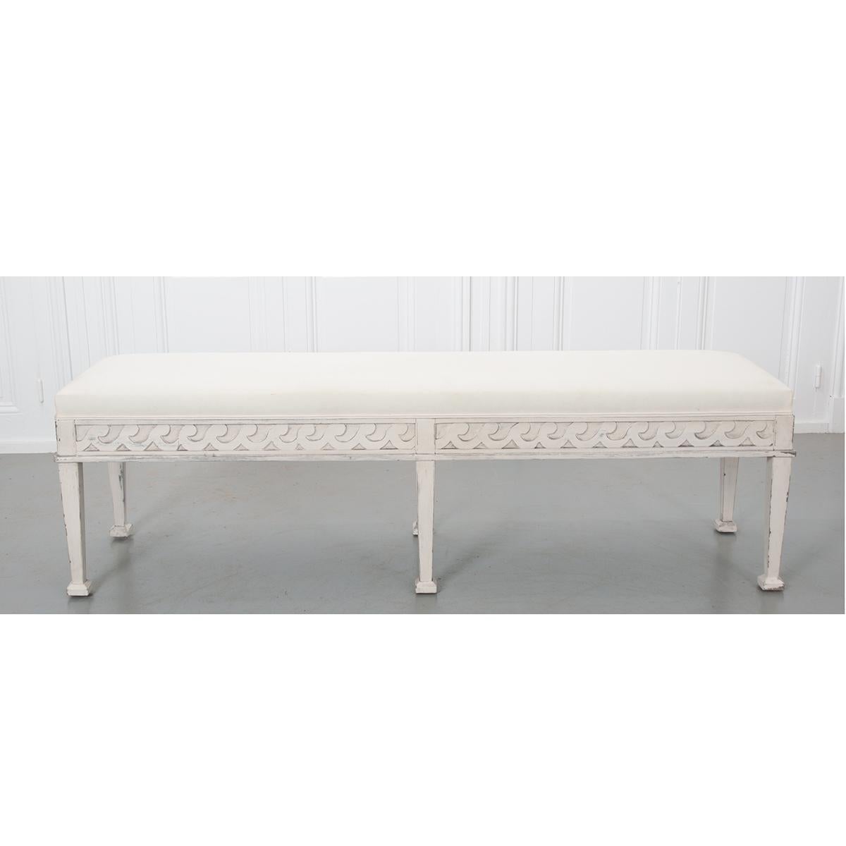 Pair of Reproduction Gustavian Benches 1