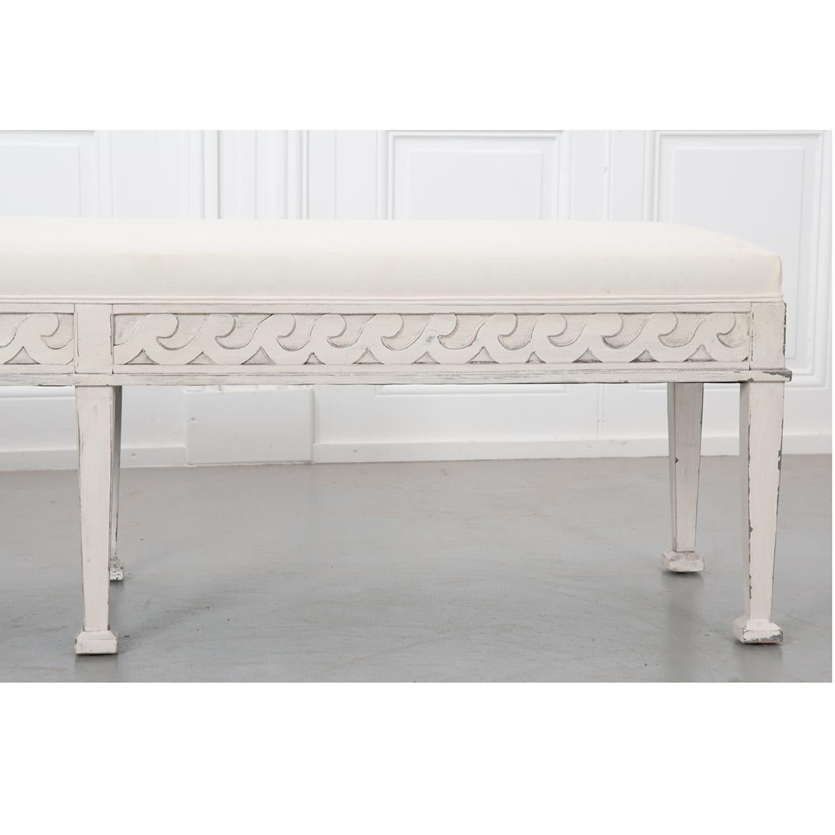 Pair of Reproduction Gustavian Benches 2