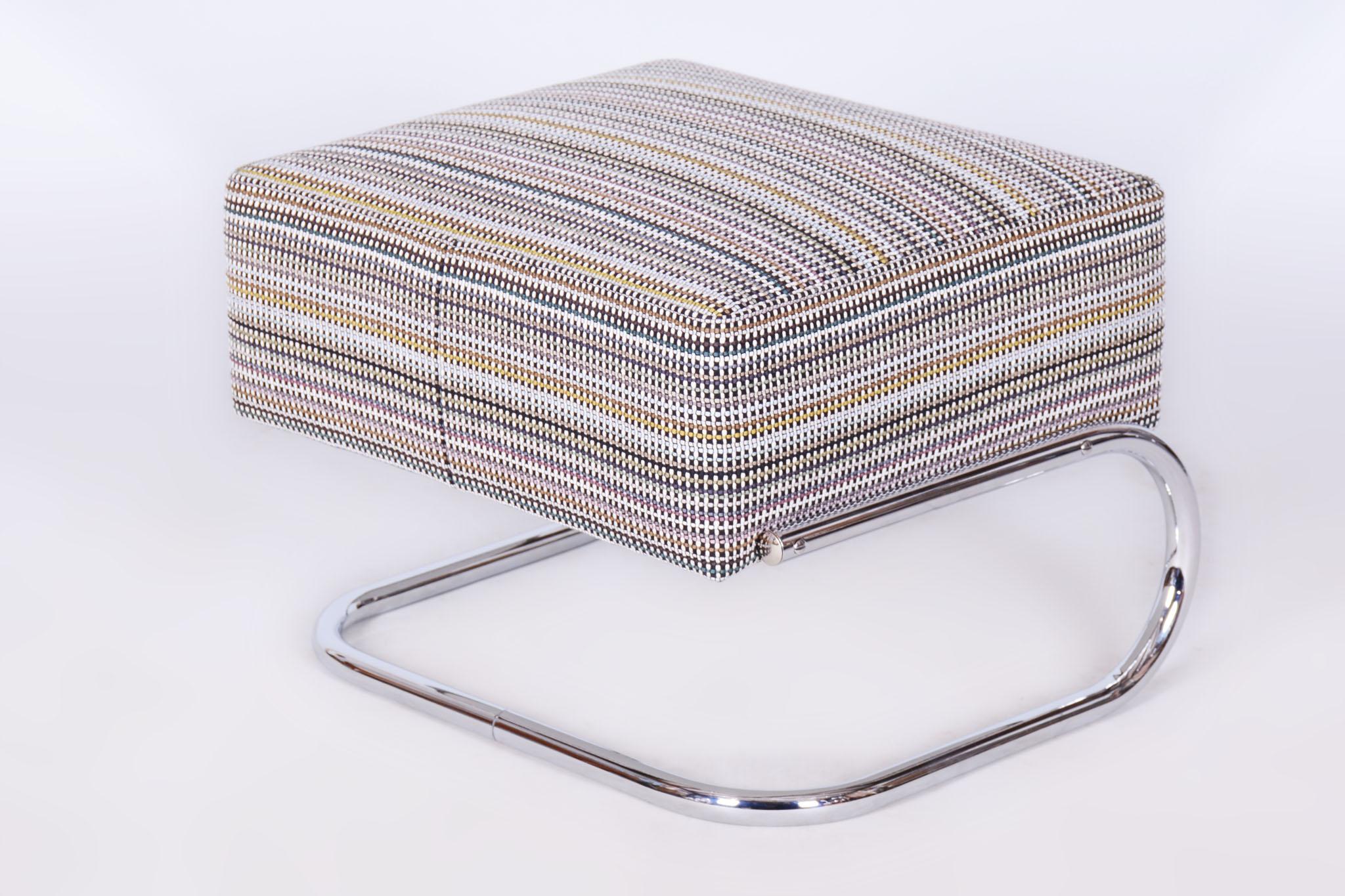 Paire de fauteuils Bauhaus restaurés, par W. Gispen, Mücke & Melder, République tchèque, années 1930 en vente 9