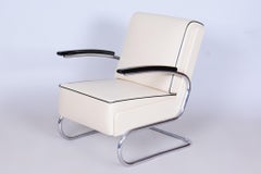 Restaurierter Bauhaus-Sessel, von W. Gispen, Mücke-Melder, Tschechien, 1930er Jahre