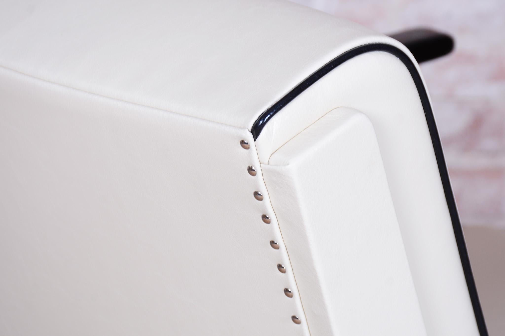 Paire de fauteuils Bauhaus restaurés, par W. Gispen, Mücke & Melder, République tchèque, années 1930 en vente 1