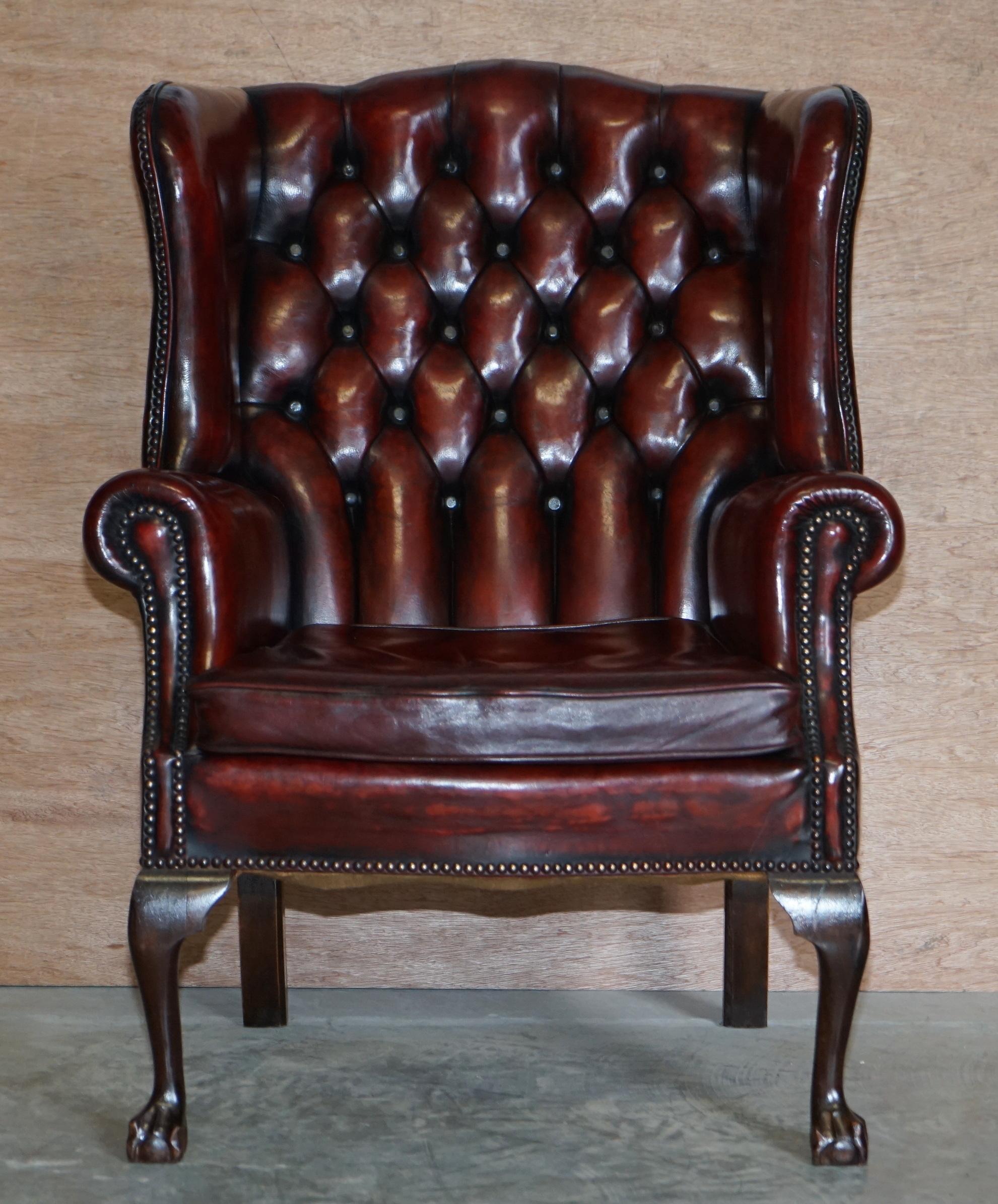 chesterfield wingback chair