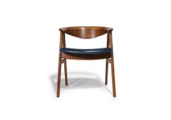 Pareja de sillones daneses de teca restaurados, de Erik Kirkegaard