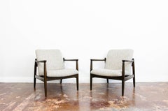 Pair Of Mid Century GFM64 Armchairs By Edmund Homa, 1960's