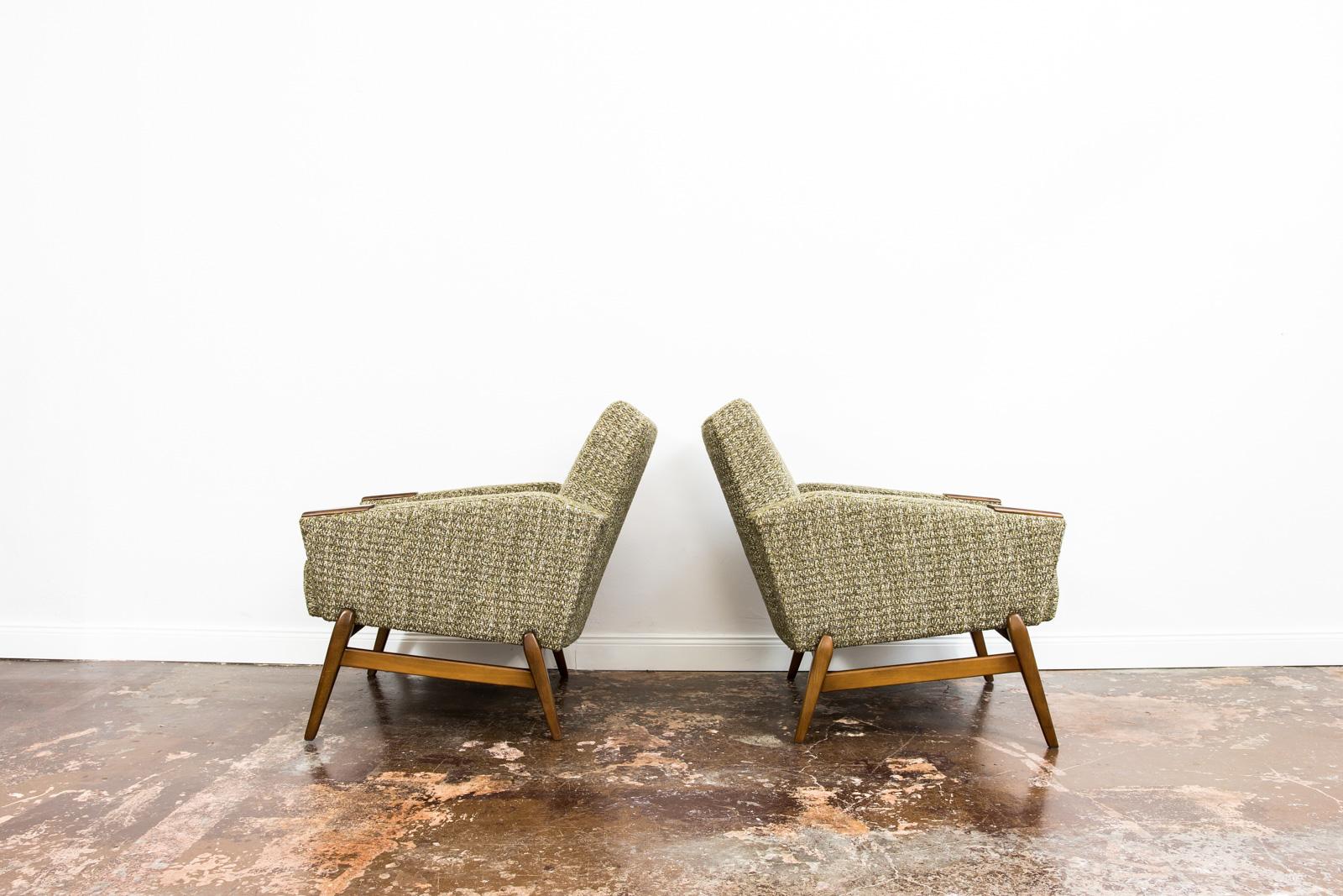 Pair of Restored Mid-Century Scandinavian Armchairs, 1960s 2
