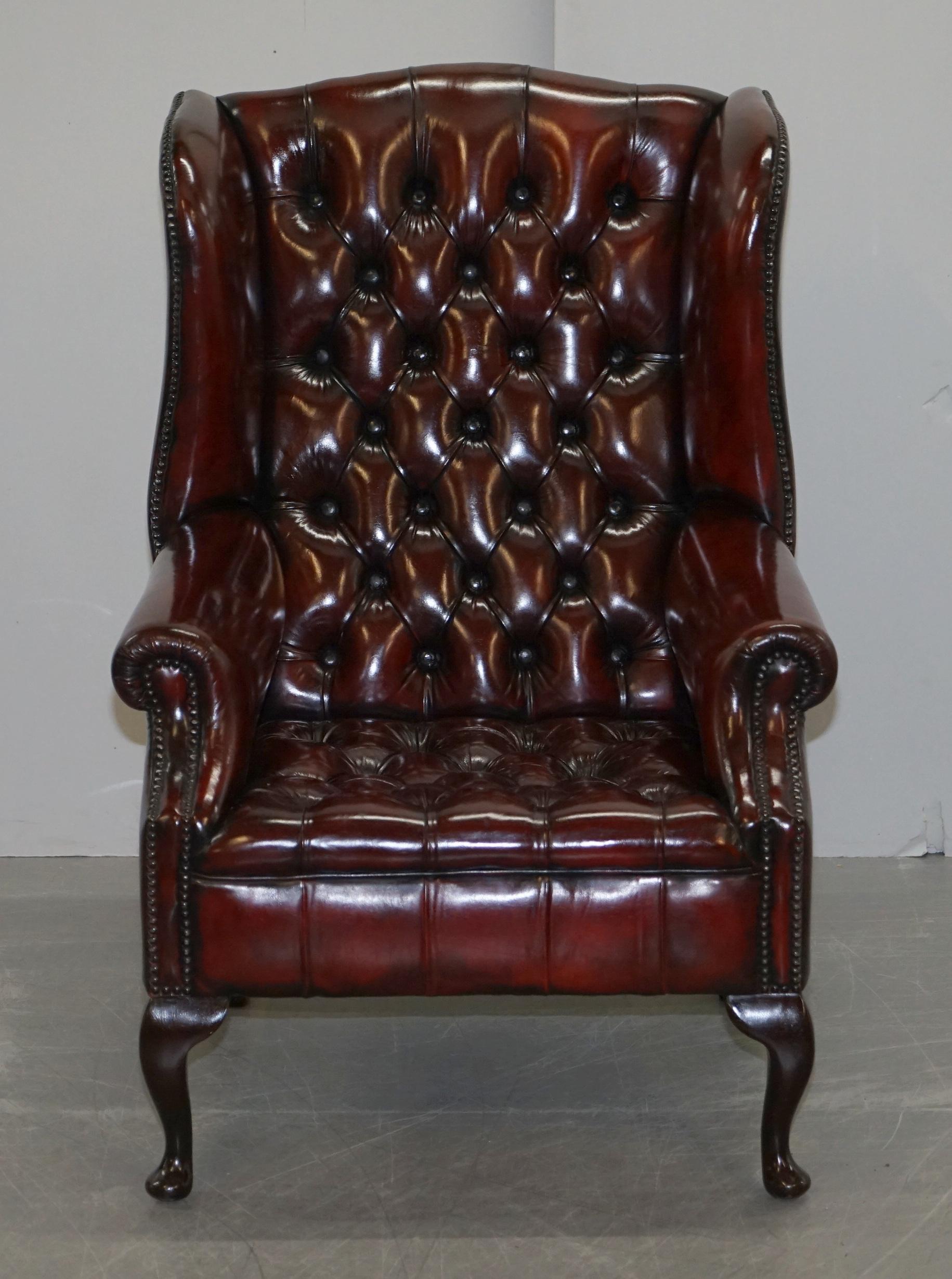 chesterfield wingback chair