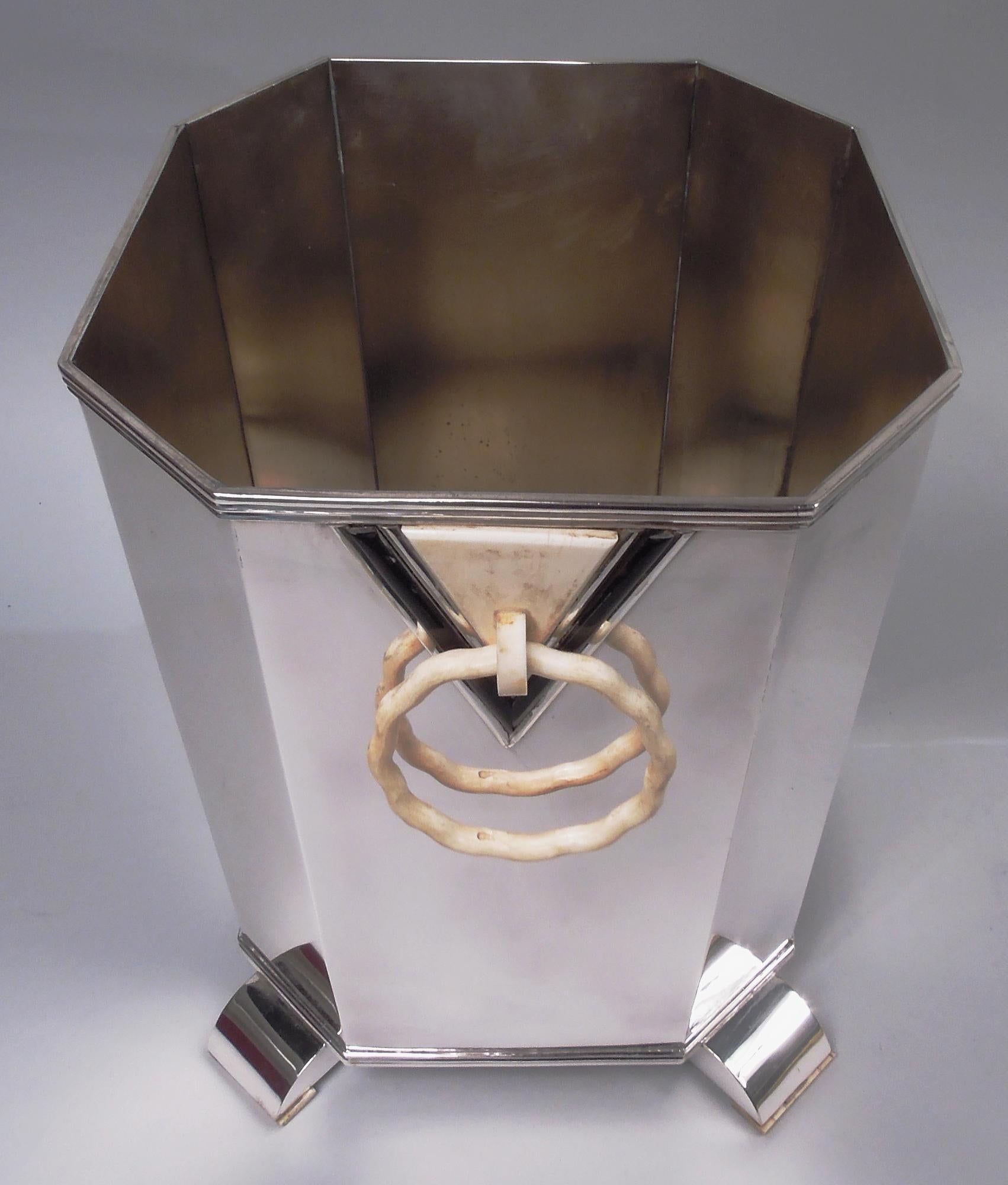 Pair of Retro Deco Wine Coolers For Sale 1
