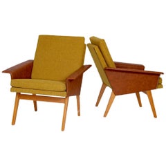 Pair of Retro Lounge Chairs, 1970s
