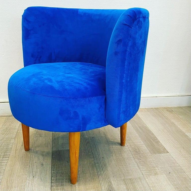 Pair of Retro Small Armchairs