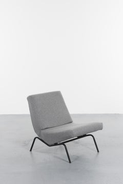 Pair of Reupholstered Armless Chairs CM194 Pierre Paulin for Thonet