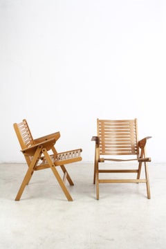 Pair of Rex Lounge Chairs Designed by Niko Kralj, 1952