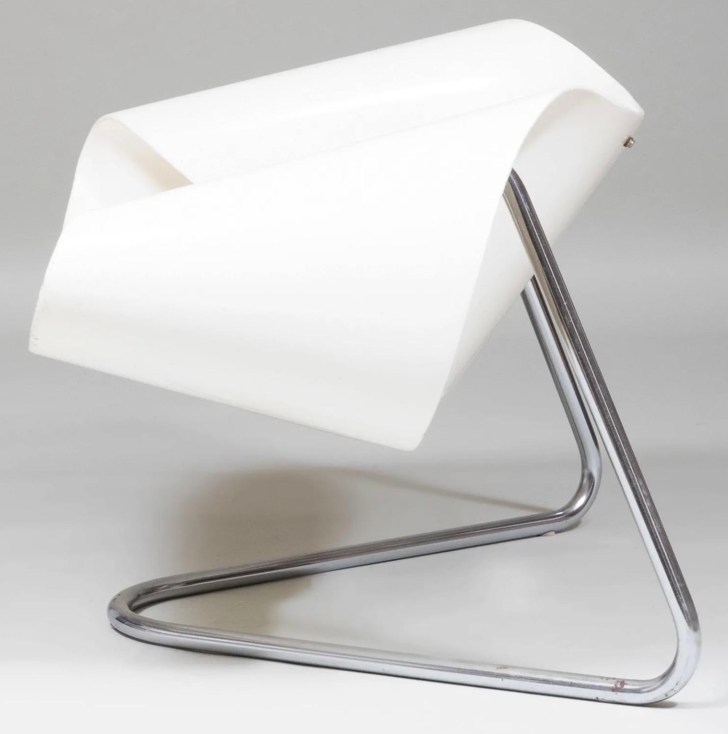 Paar Loungesessel „Ribbon“ von Cesare Leonardi und Franca Stagi, um 1969 (Space Age) im Angebot