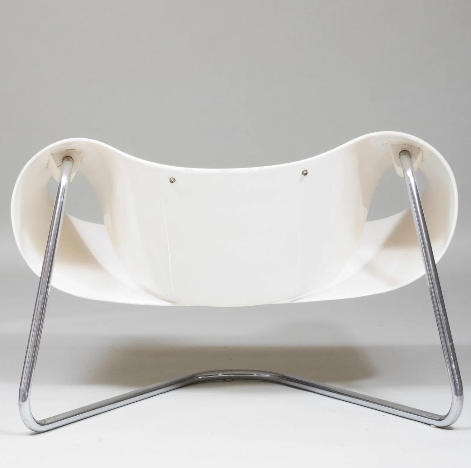 Paar Loungesessel „Ribbon“ von Cesare Leonardi und Franca Stagi, um 1969 (Italienisch) im Angebot