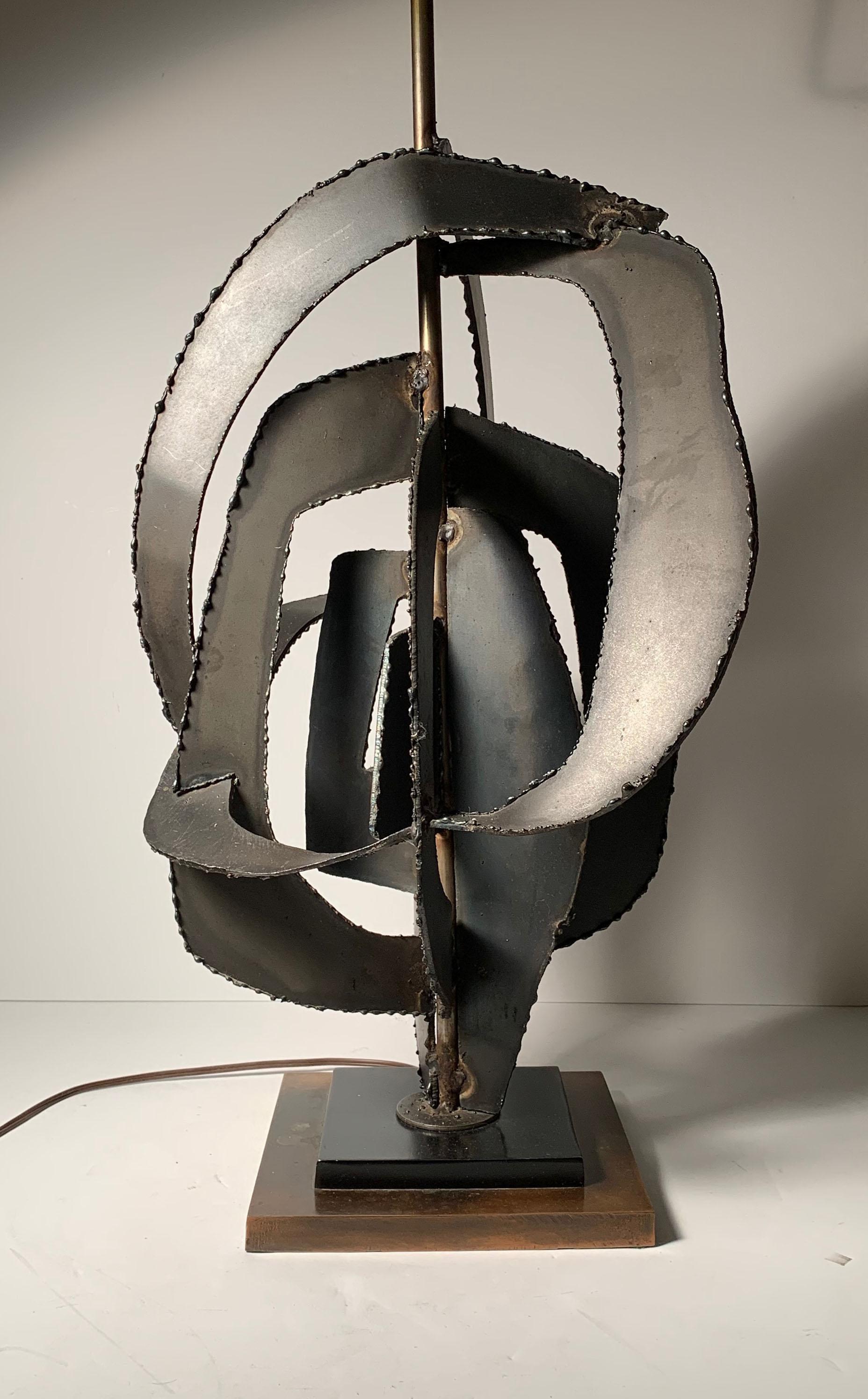 Brutalisme Paire de lampes brutalistes de Richard Barr pour Laurel en vente