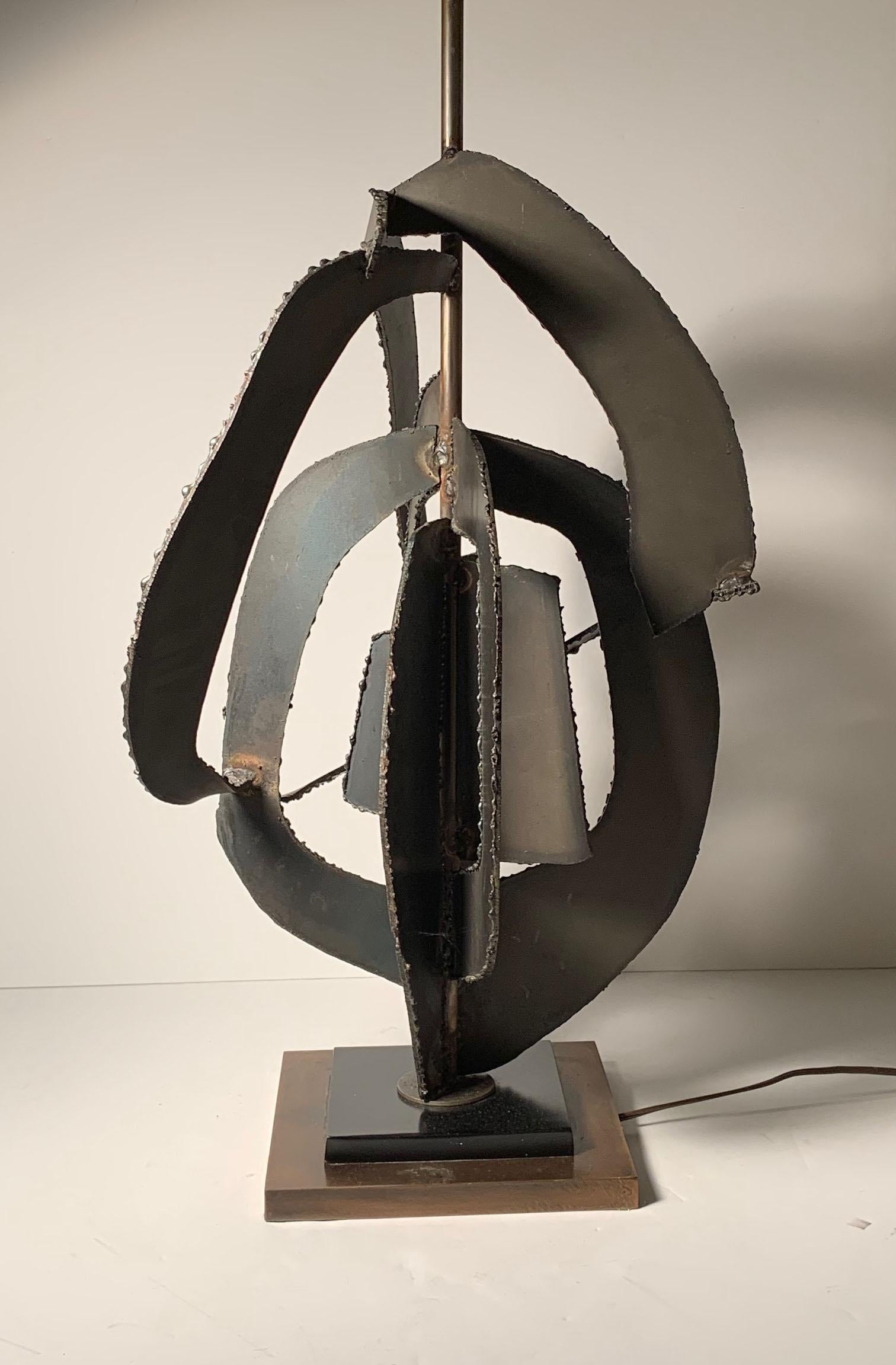 Paire de lampes brutalistes de Richard Barr pour Laurel Bon état - En vente à Chicago, IL