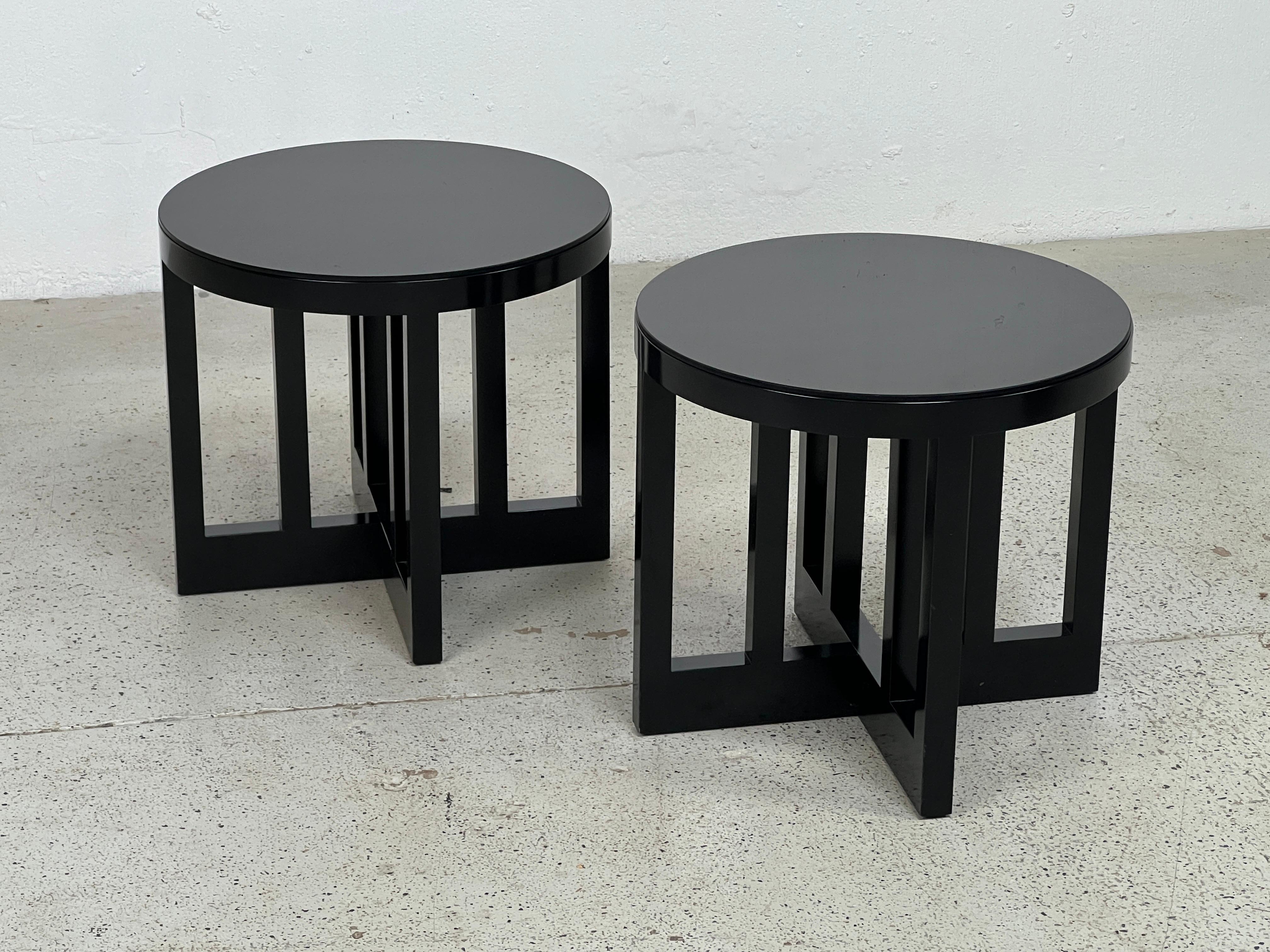 Pair of Richard Meier for Knoll Stools / Tables  For Sale 6