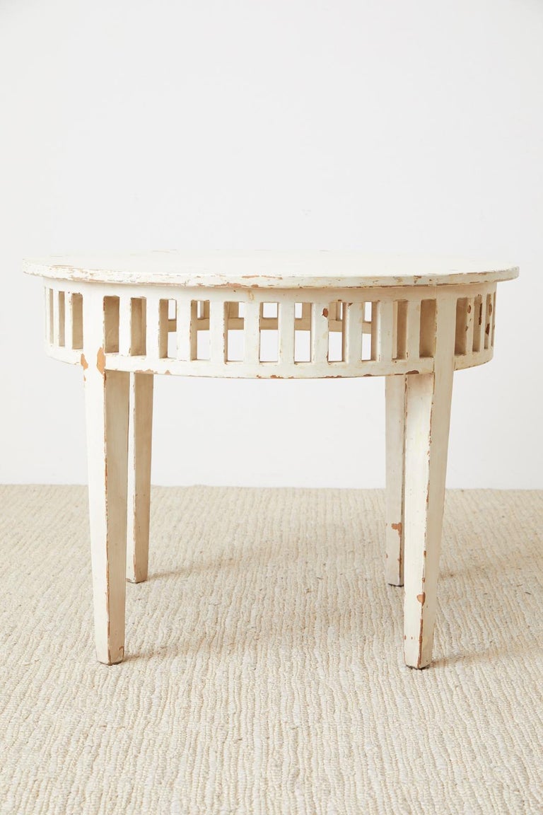 Pair of Richard Mulligan Distressed Centre or Side Tables For Sale at