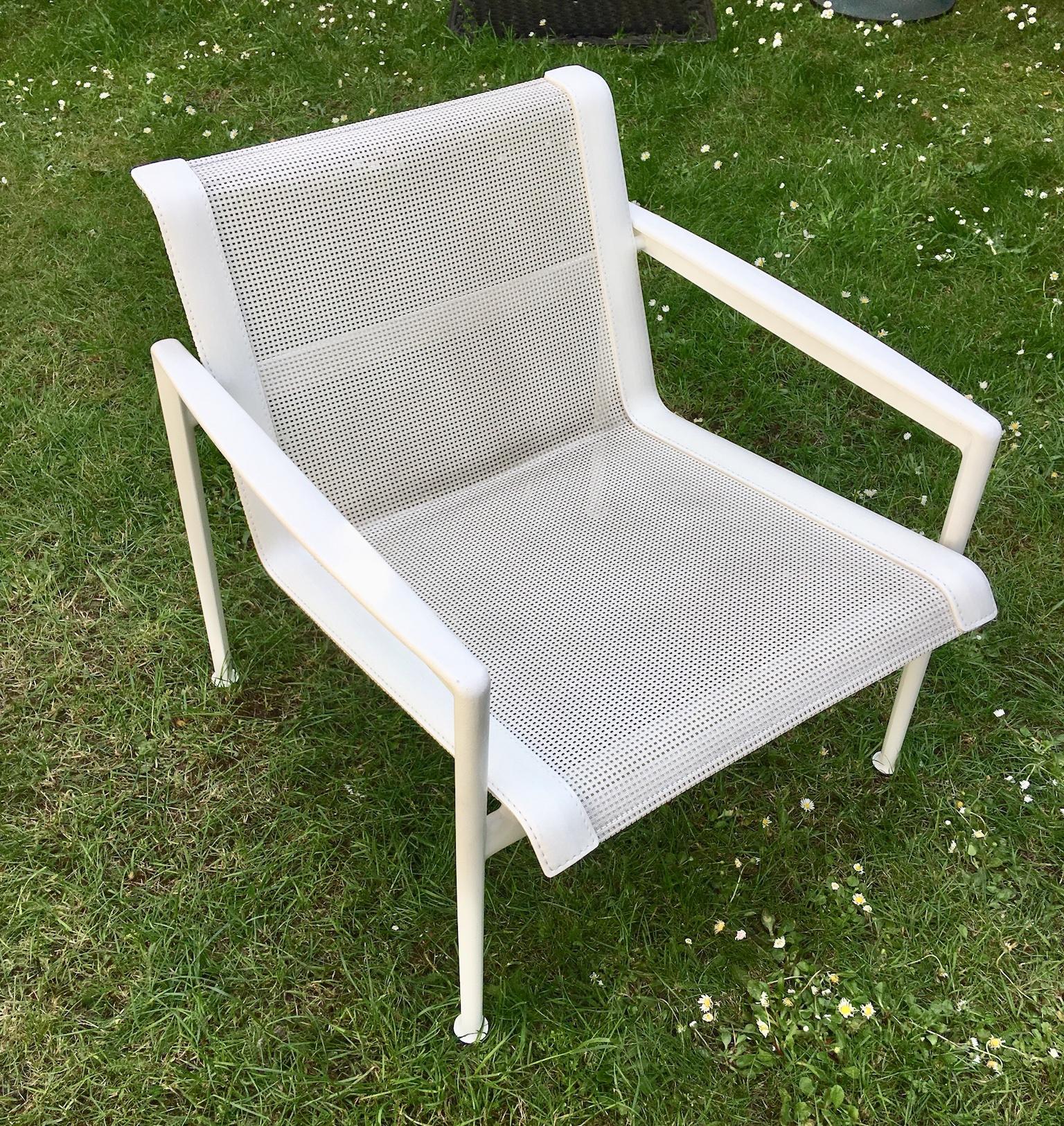 Pair of Richard Schultz 1966 Series Lounge Chair with Arms for B & B Italia 3