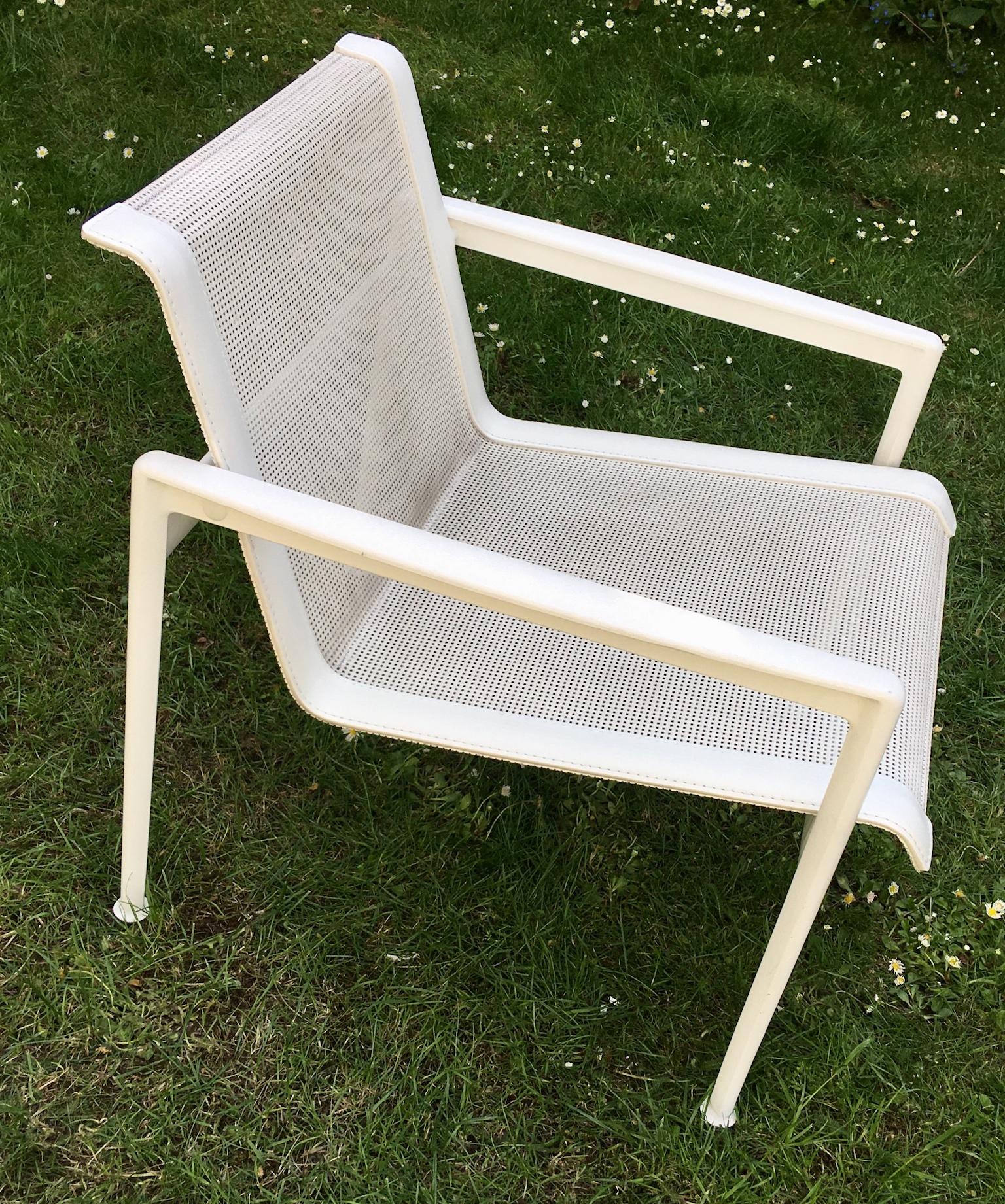 Pair of Richard Schultz 1966 Series Lounge Chair with Arms for B & B Italia 2